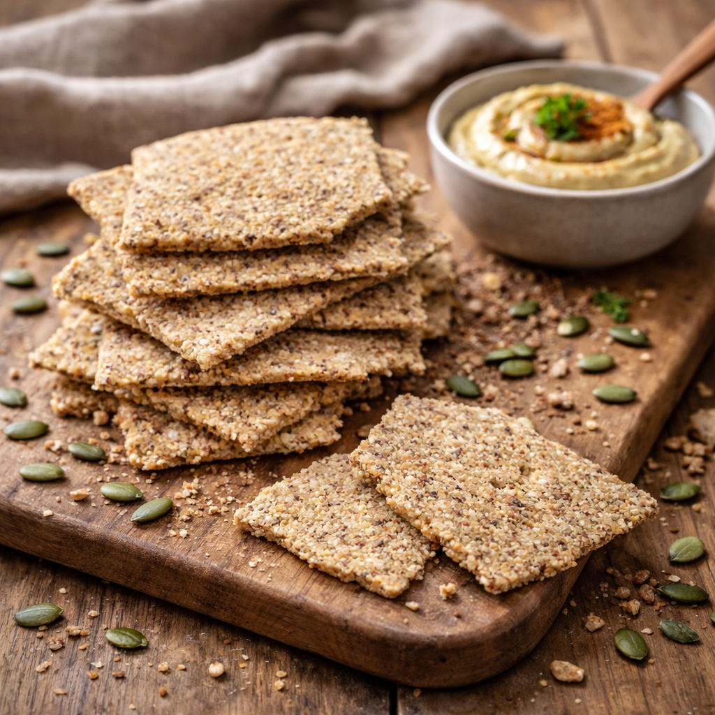Zaden / Havermout crackers